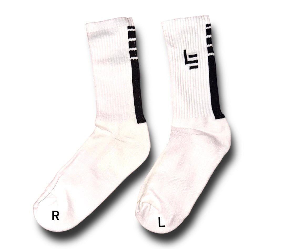 L.E. Hoop Socks